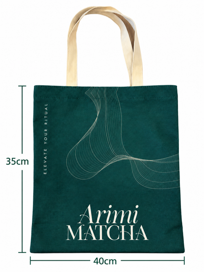 Daily Tote Bag – Reusable Shopping Bag, Everyday Canvas Tote for Work, Gym & Travel, Matcha Lover Gift